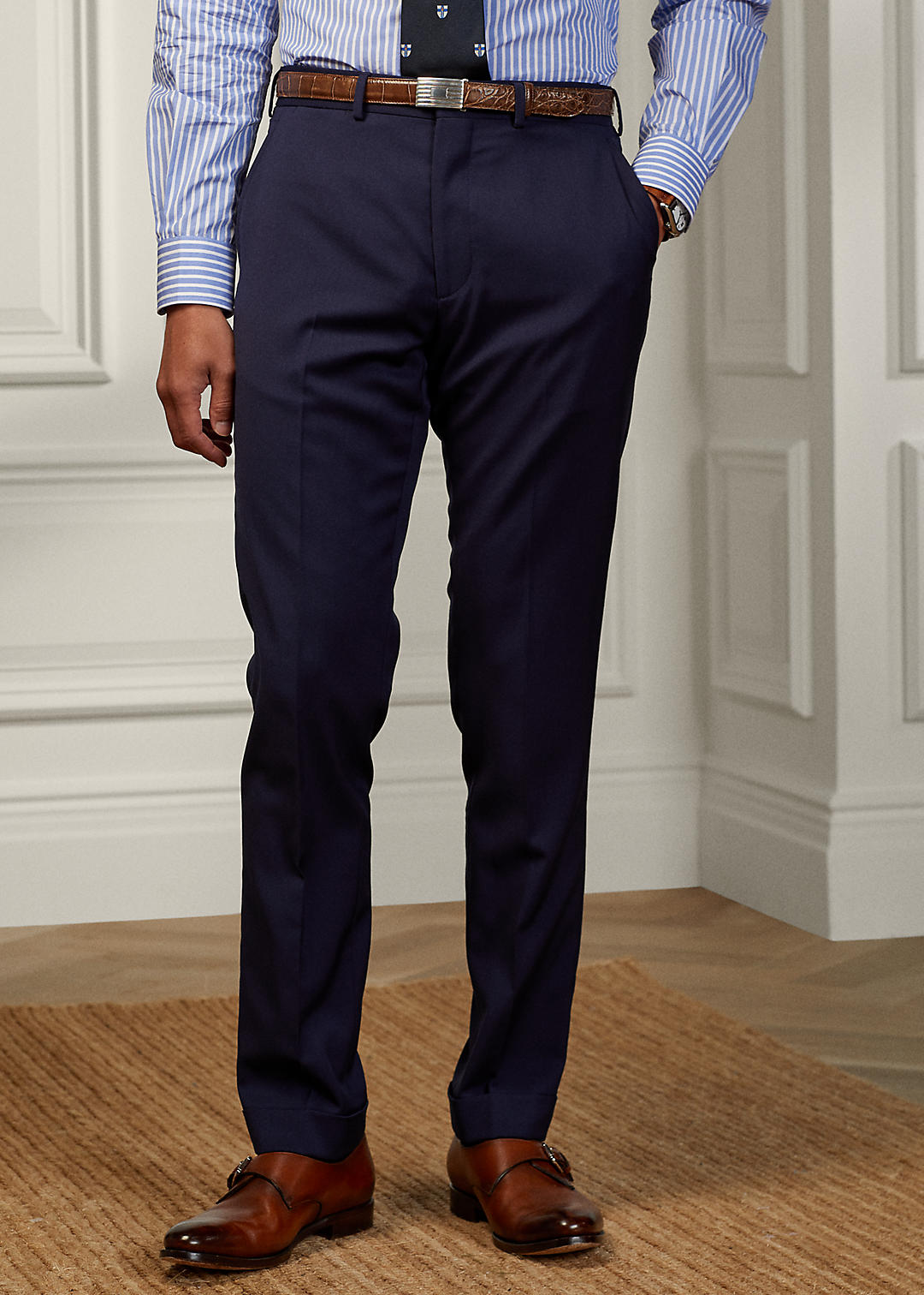 Purple Label Gregory Wool Serge Suit Trouser 3