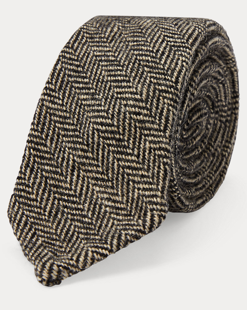 Herringbone Wool Tie Polo Ralph Lauren 1