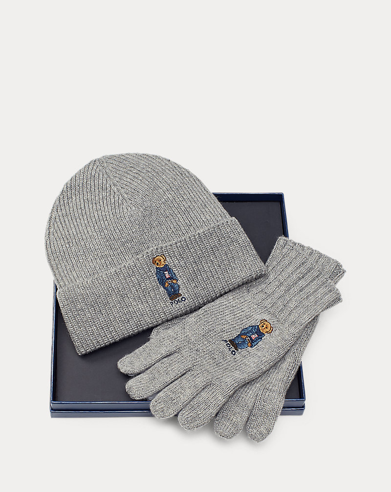 Mütze und Handschuhe mit Polo Bear Polo Ralph Lauren 1