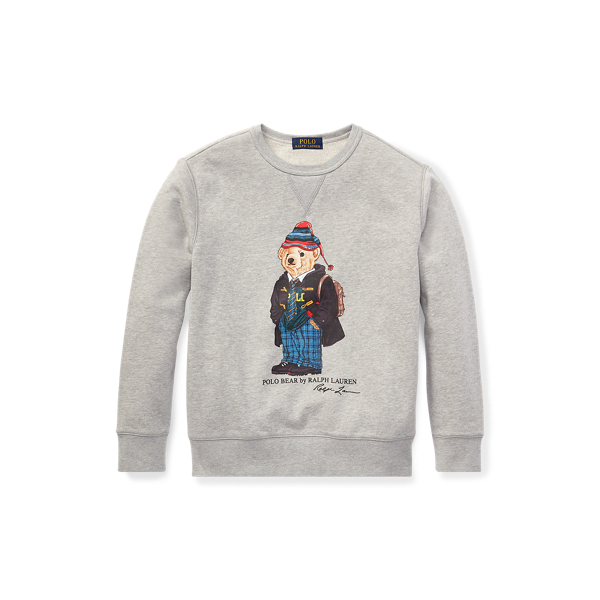 University Bear Sweatshirt for Children Ralph Lauren PA