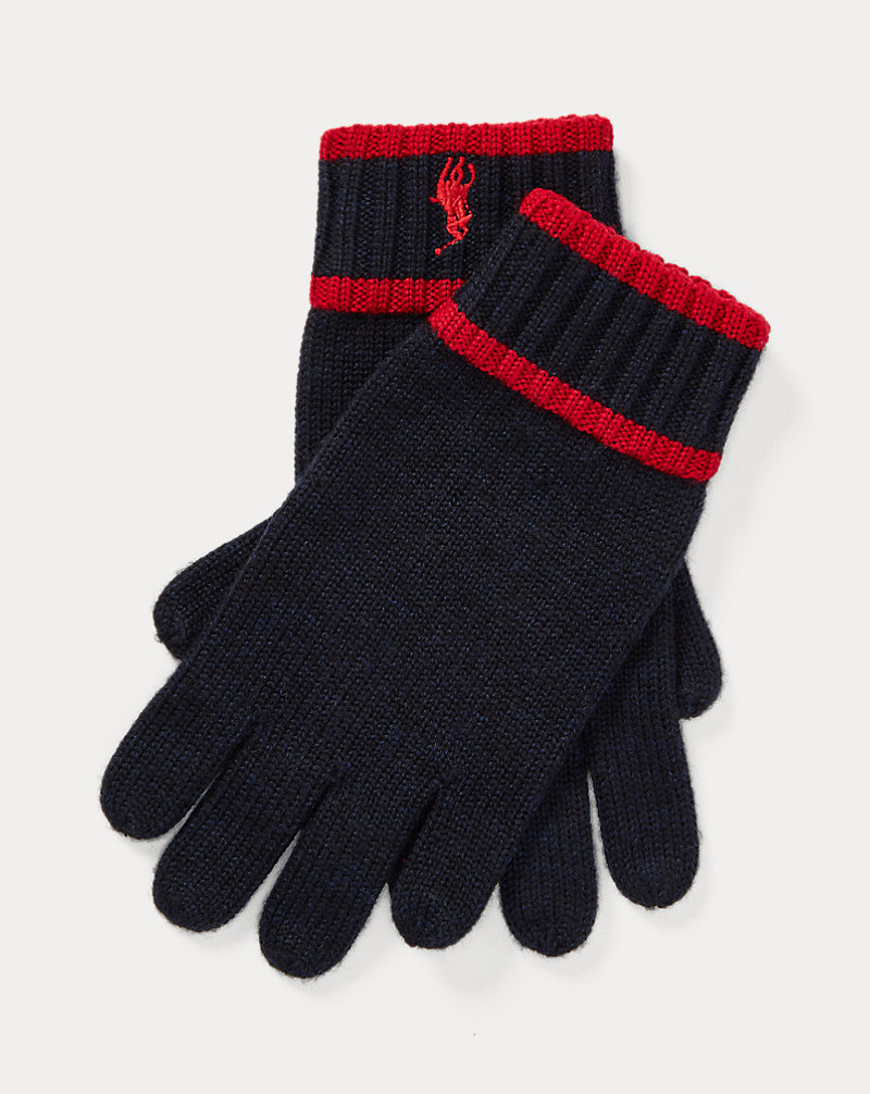 Striped Merino Wool Gloves BOYS 6-14 YEARS 1