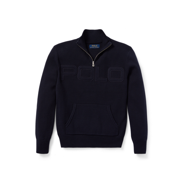 Cotton Half-Zip Sweater BOYS 6-14 YEARS 1