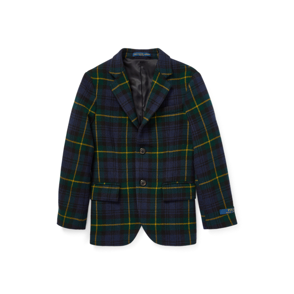 Ralph lauren tartan coat cheap