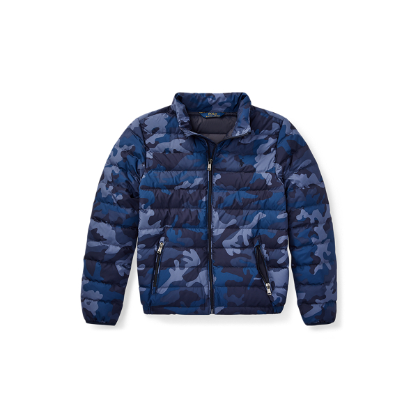 Packable Camo Down Jacket for Boys Ralph Lauren IE