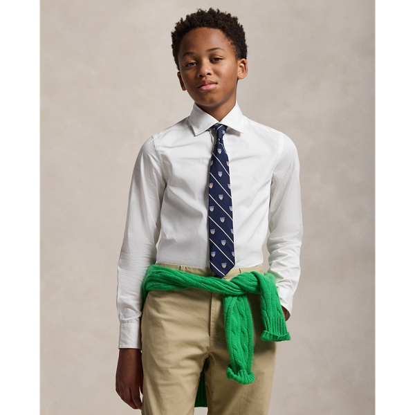 Boys white dress shirt outlet