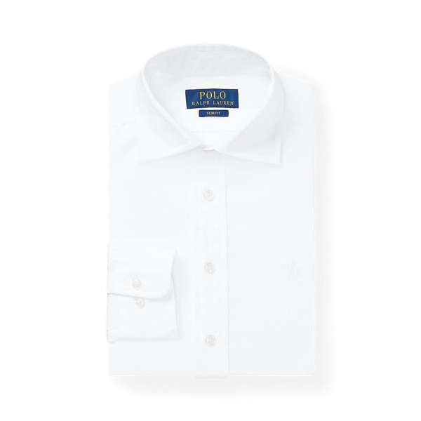 Slim Fit Cotton Dress Shirt Boys 8-18 1