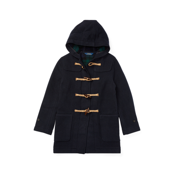 Wool-Blend Hooded Toggle Coat BOYS 6-14 YEARS 1