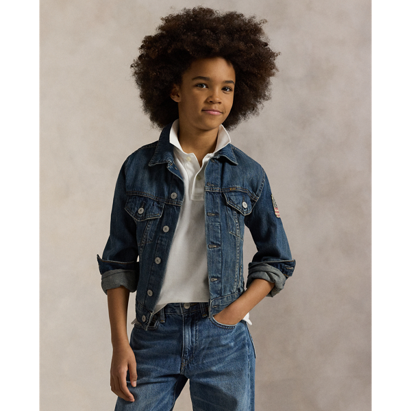 Boys Denim Trucker Jacket