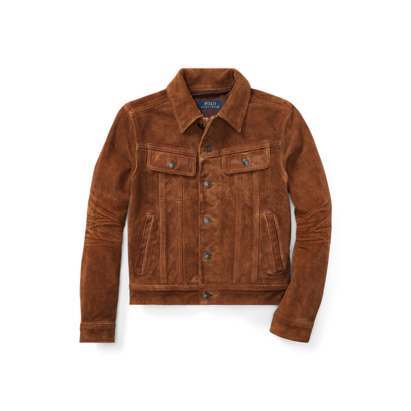 Suede Trucker Jacket BOYS 6-14 YEARS 1