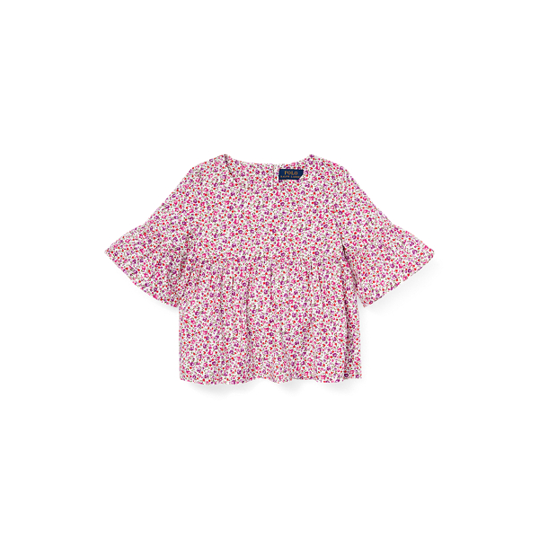 Floral Bell-Sleeve Top GIRLS 1.5-6.5 YEARS 1