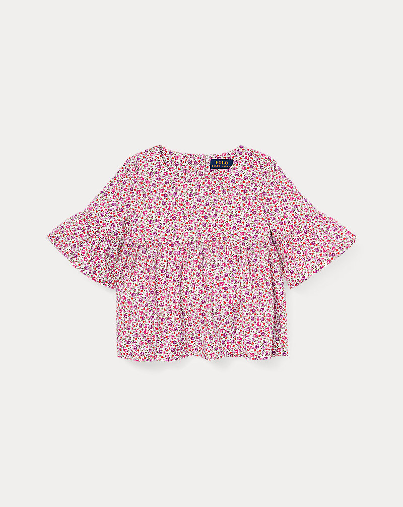 Floral Bell-Sleeve Top GIRLS 1.5-6.5 YEARS 1