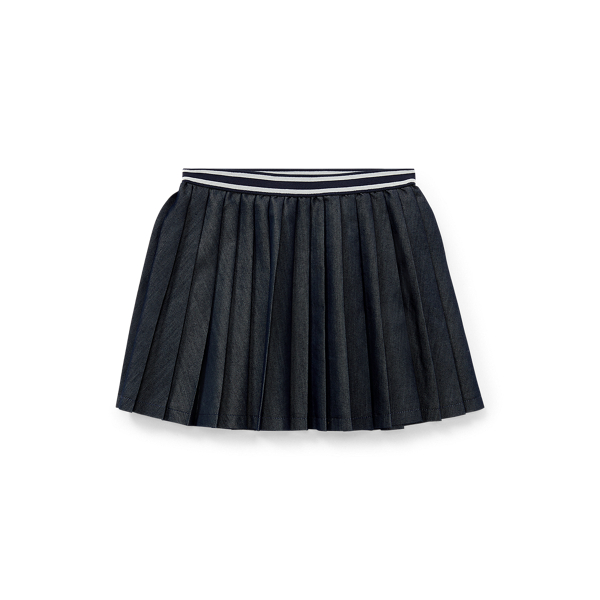 Pleated Twill Skirt GIRLS 1.5-6.5 YEARS 1