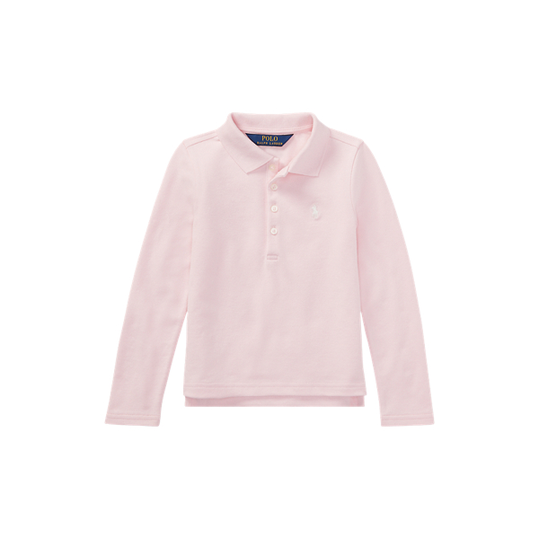 Polo en coton piqué stretch