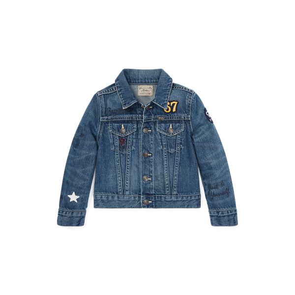 Polo Bear Denim Jacket GIRLS 1.5-6.5 YEARS 1