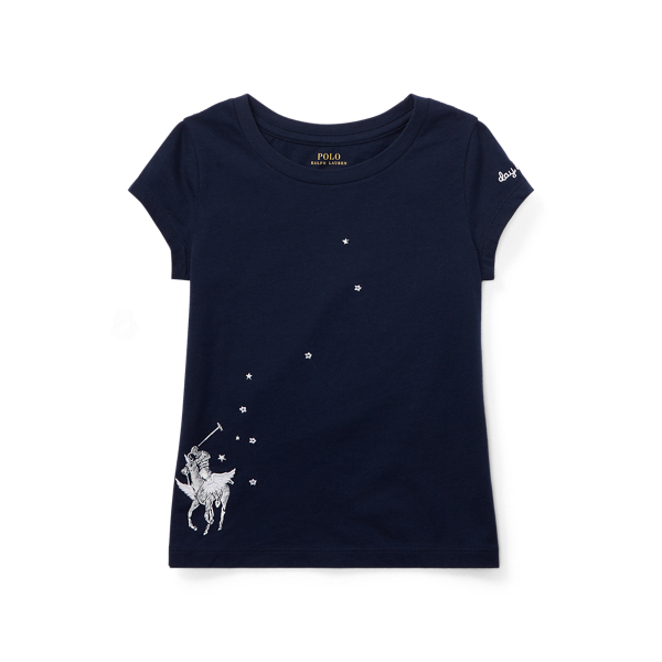 Embroidered Graphic T-Shirt GIRLS 1.5-6.5 YEARS 1