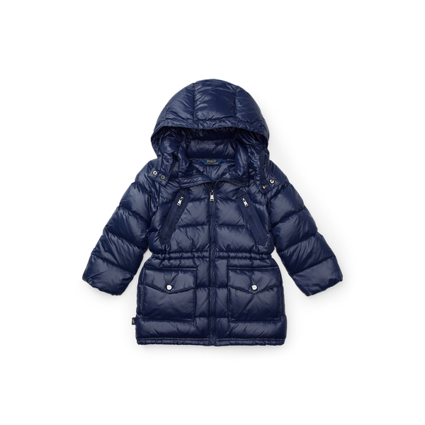 Quilted Hooded Down Coat GIRLS 1.5-6.5 YEARS 1