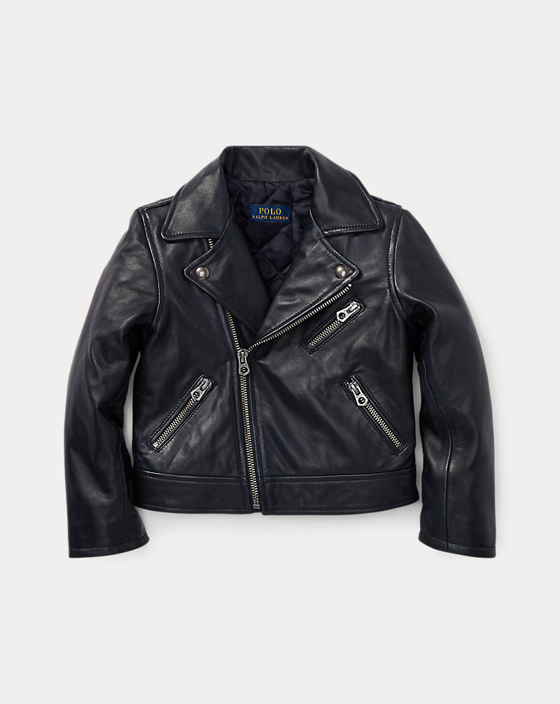 Leather Moto Jacket GIRLS 1.5-6.5 YEARS 1