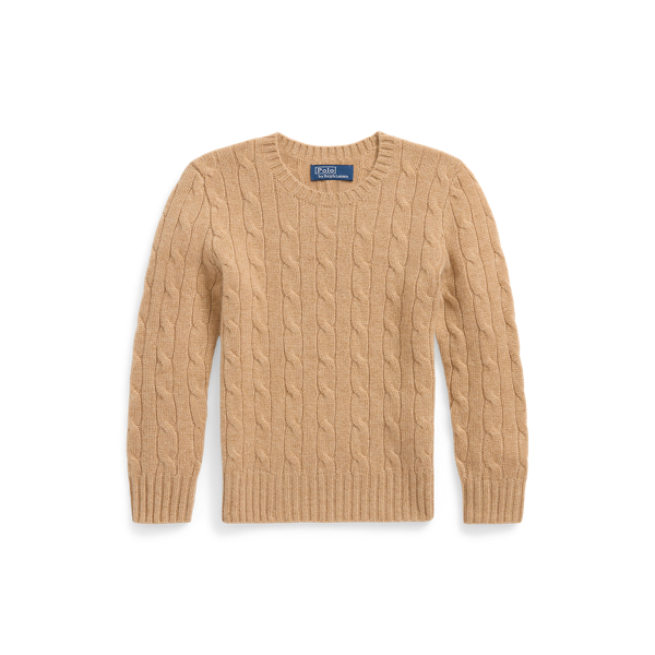 The Iconic Cable-Knit Cashmere Sweater Boys 2-7/Girls 2-6x 1
