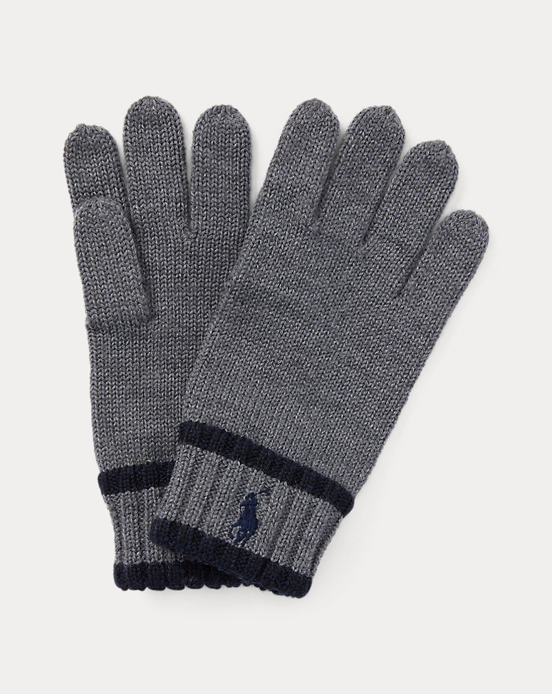 Striped Merino Wool Gloves BOYS 1.5-6 YEARS 1