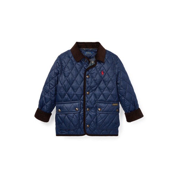 Quilted Car Coat BOYS 1.5-6 YEARS 1