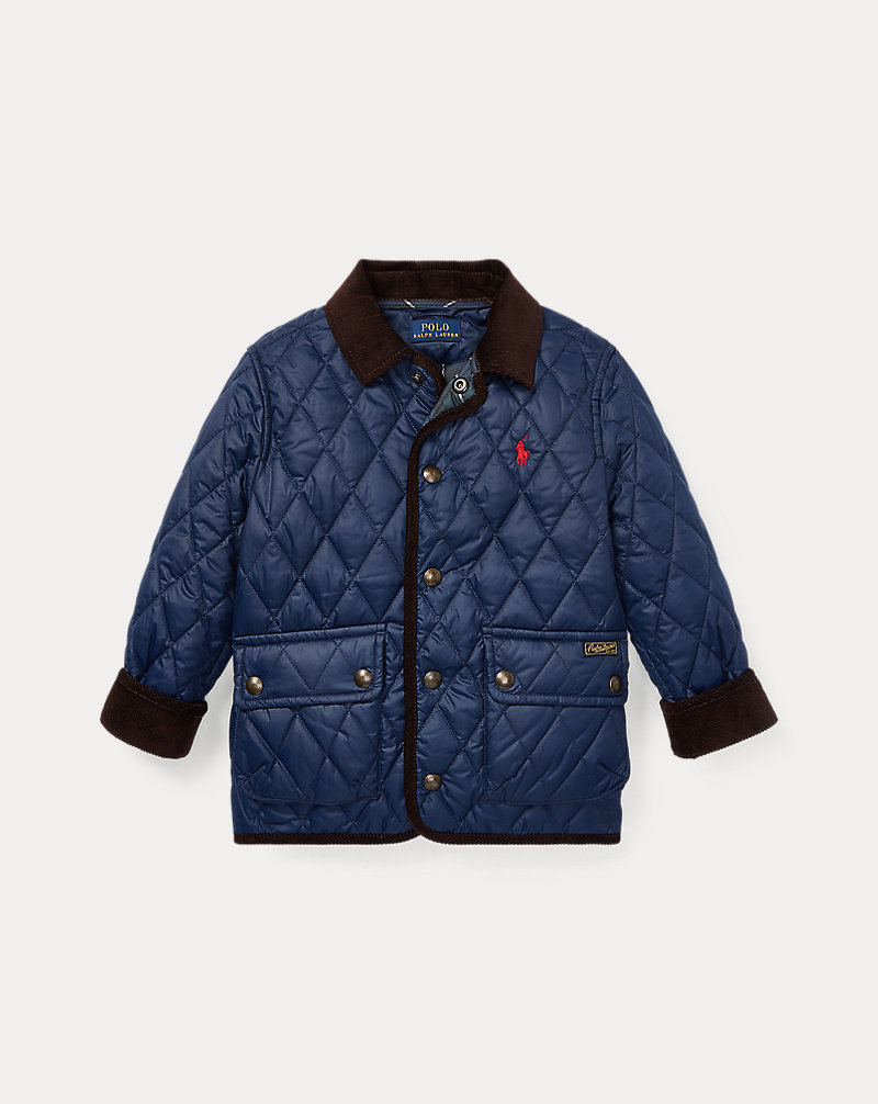 Quilted Car Coat BOYS 1.5-6 YEARS 1