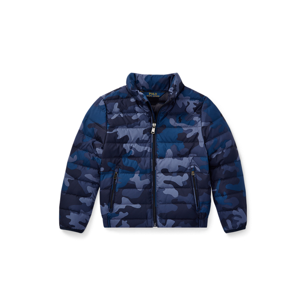 Packable Camo Down Jacket BOYS 1.5-6 YEARS 1