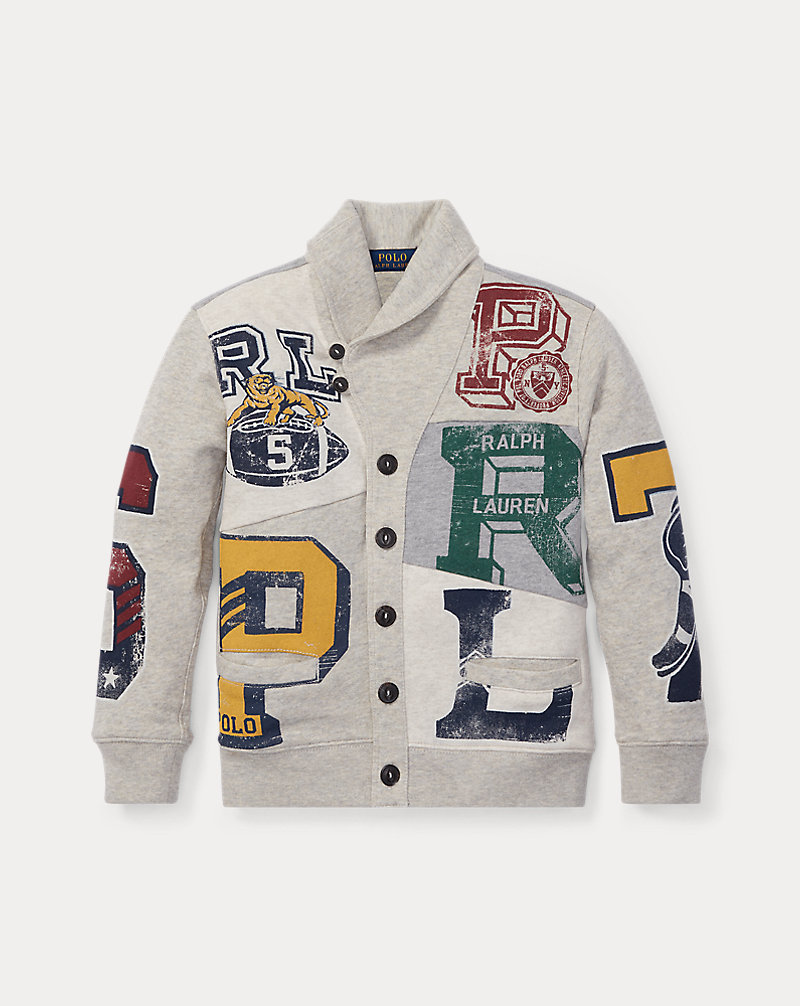 Patchwork Terry Cardigan BOYS 1.5-6 YEARS 1