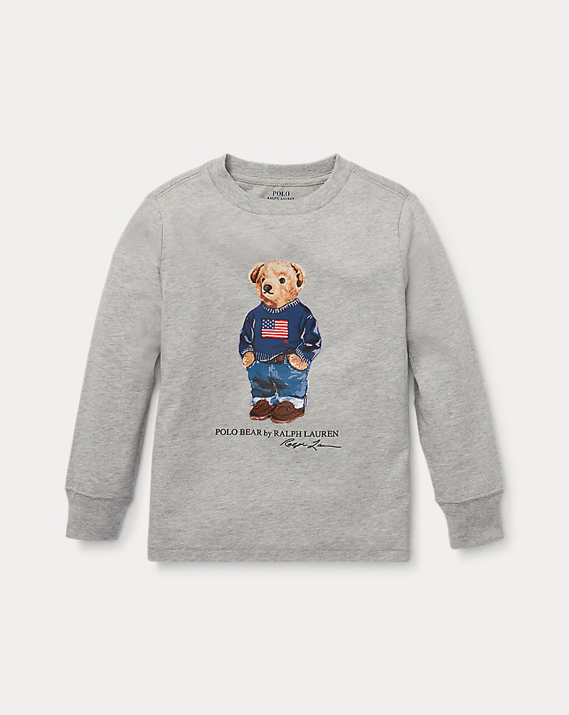 Baumwoll-T-Shirt mit Polo Bear JUNGEN 1,5-6 JAHRE 1