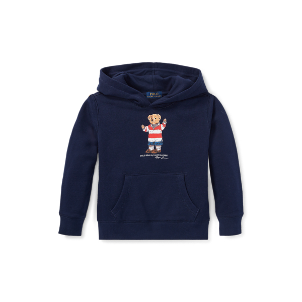 Rugby Bear Fleece Hoodie BOYS 1.5-6 YEARS 1