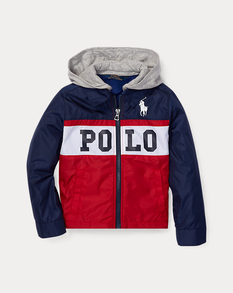 Graphic Hooded Jacket BOYS 1.5-6 YEARS 1