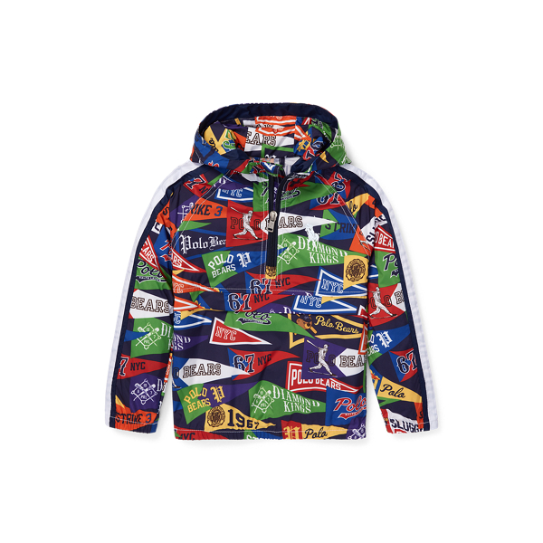 Packable Pullover Anorak BOYS 1.5-6 YEARS 1