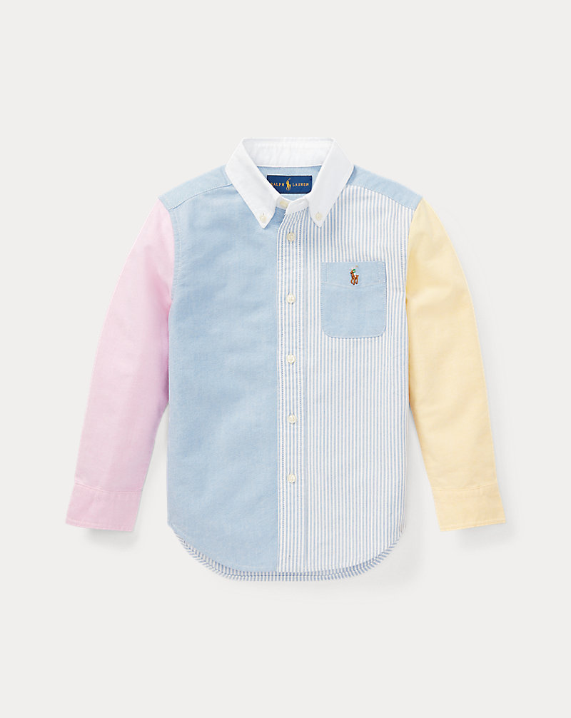 Camisa Oxford de algodón desenfadada NIÑOS 1.5-6 AÑOS 1