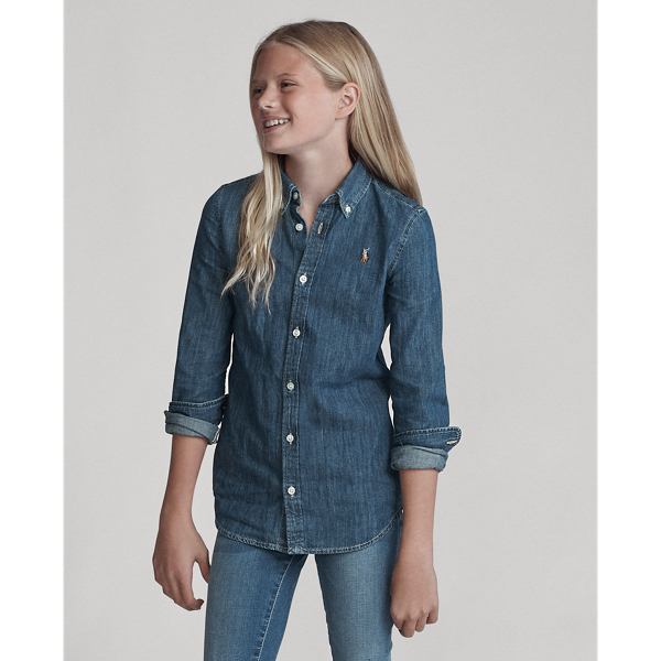 Cotton Denim Shirt