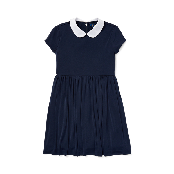 Crepe Fit-and-Flare Dress GIRLS 7-14 YEARS 1