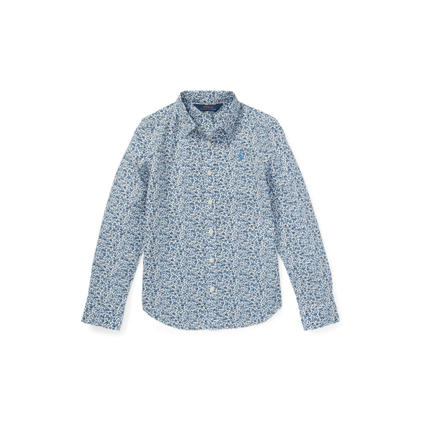 Floral Cotton Shirt GIRLS 7-14 YEARS 1