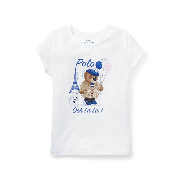 Polo ralph lauren bear tshirt clearance