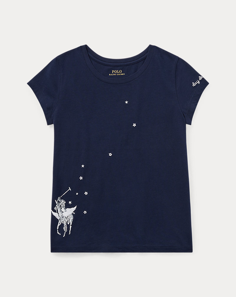 Embroidered Graphic T-Shirt GIRLS 7-14 YEARS 1