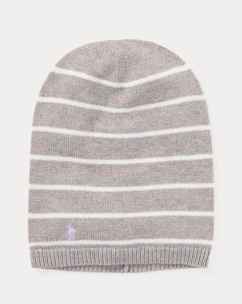 Striped Cashmere-Blend Hat GIRLS 7-14 YEARS 1
