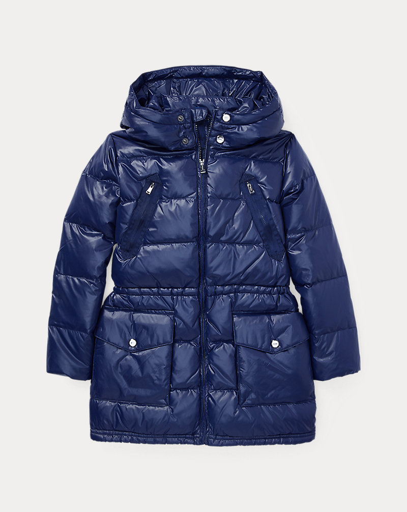 Quilted Hooded Down Coat GIRLS 7-14 YEARS 1