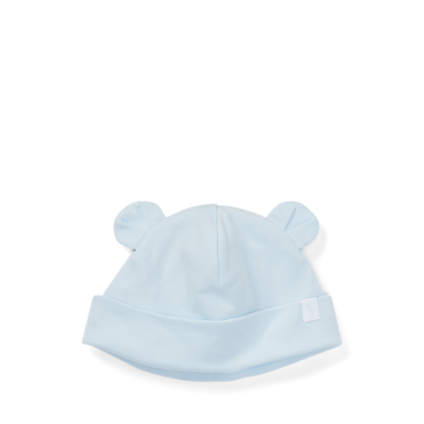 Bear-Ear Cotton Interlock Hat Baby Boy 1