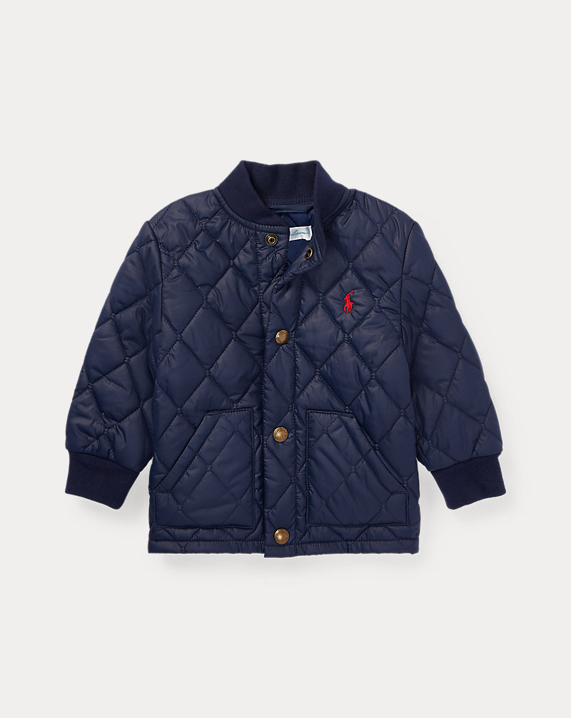 Quilted Baseball Jacket Baby Boy 1