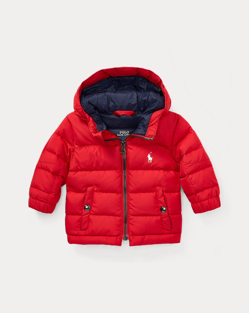 Quilted Ripstop Down Jacket Baby Boy 1