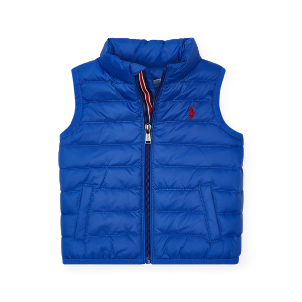 Packable Quilted Down Vest Baby Boy 1