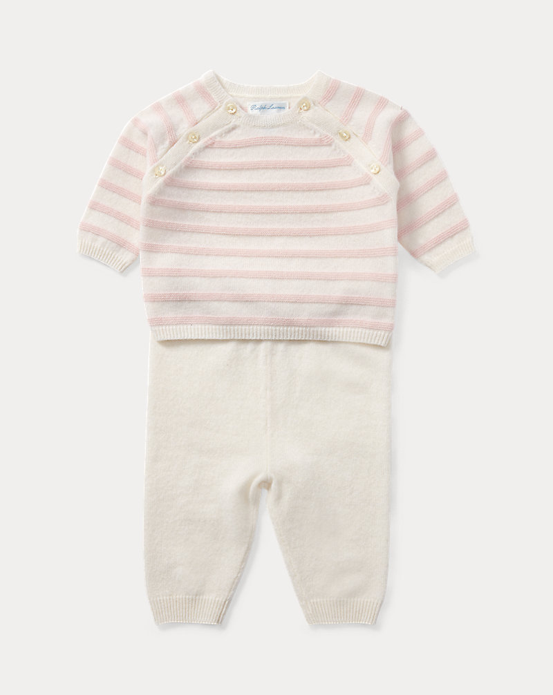 Cashmere Sweater & Pant Set Baby Boy 1
