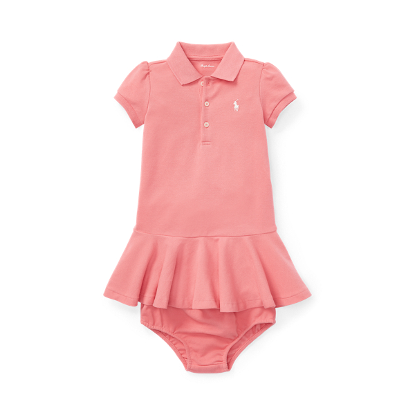 Pique Polo Dress & Bloomer Baby Girl 1