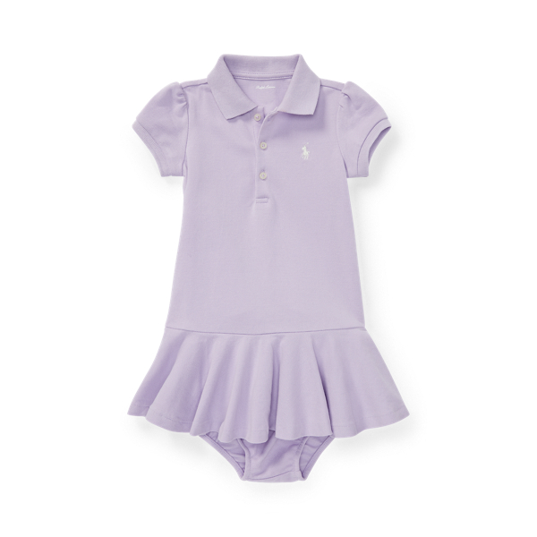 Piqué Polo Dress & Bloomer Baby Girl 1