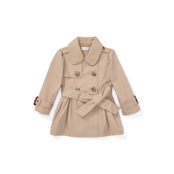 Water-Repellent Trench Coat Baby Girl 1