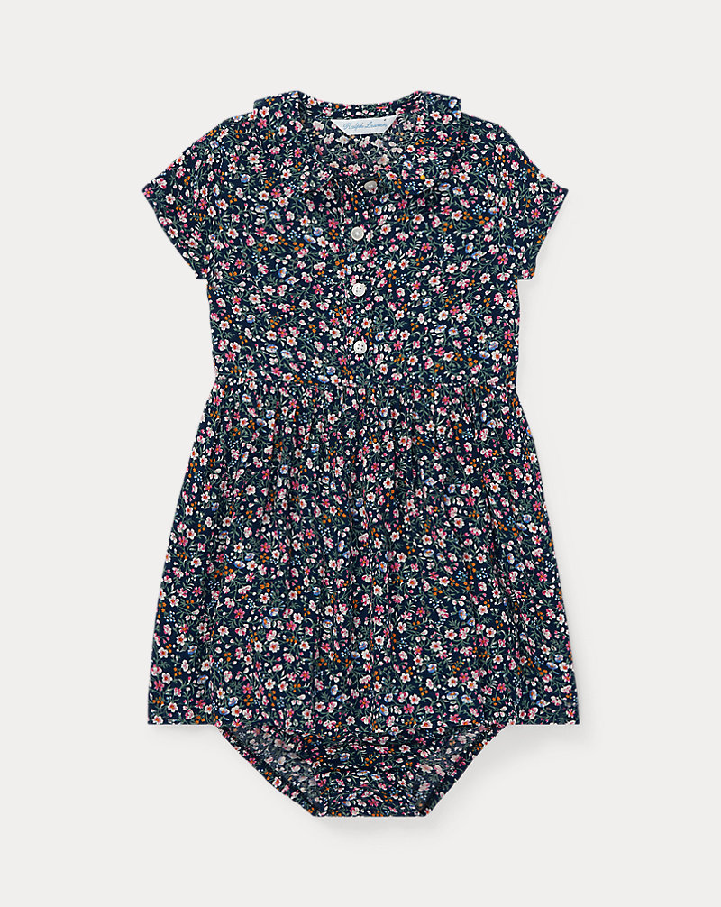 Floral Dress & Bloomer Baby Girl 1