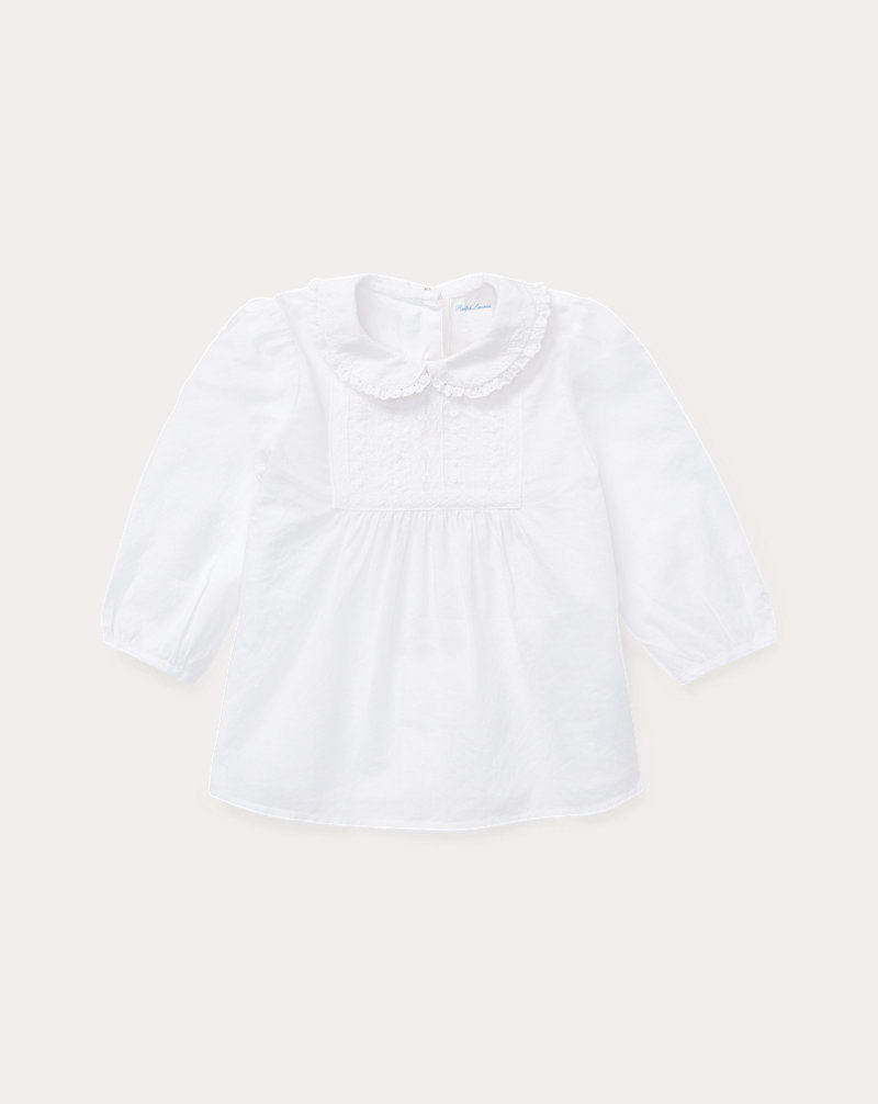 Embroidered Cotton Top Baby Girl 1
