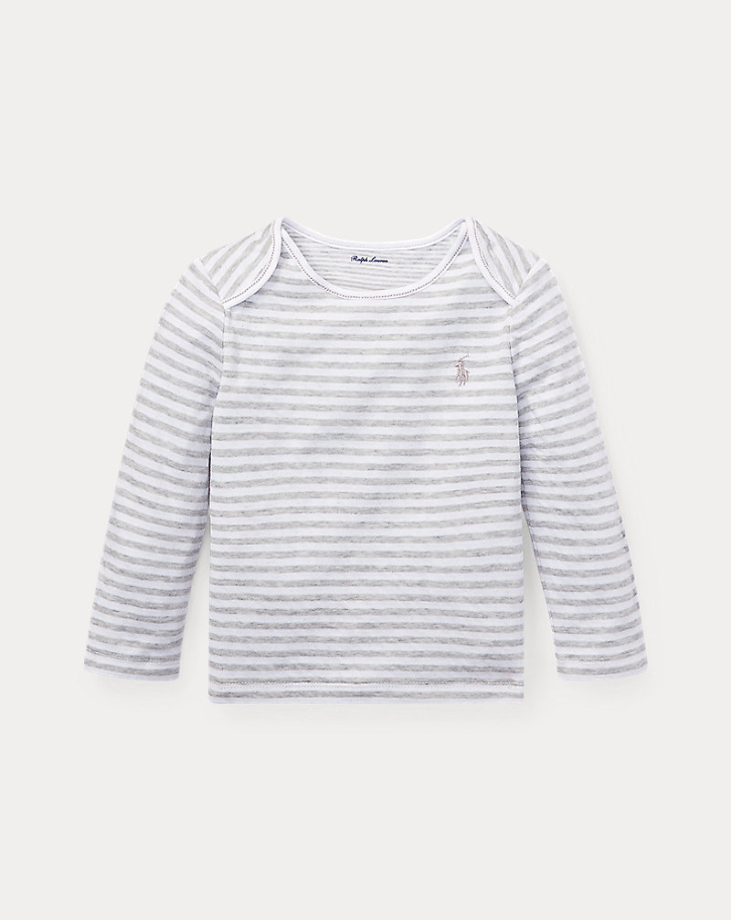Striped Jacquard T-Shirt Baby Boy 1